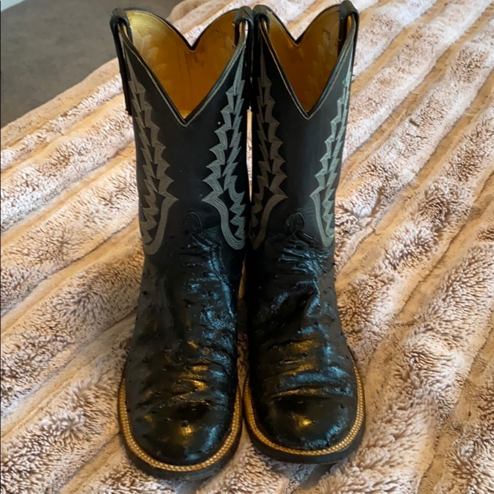 Men’s  Ostrich Boots